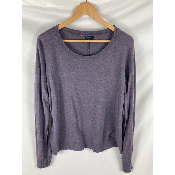 Splendid Purple Long Sleeve Top Size XL - Picture 1 of 3